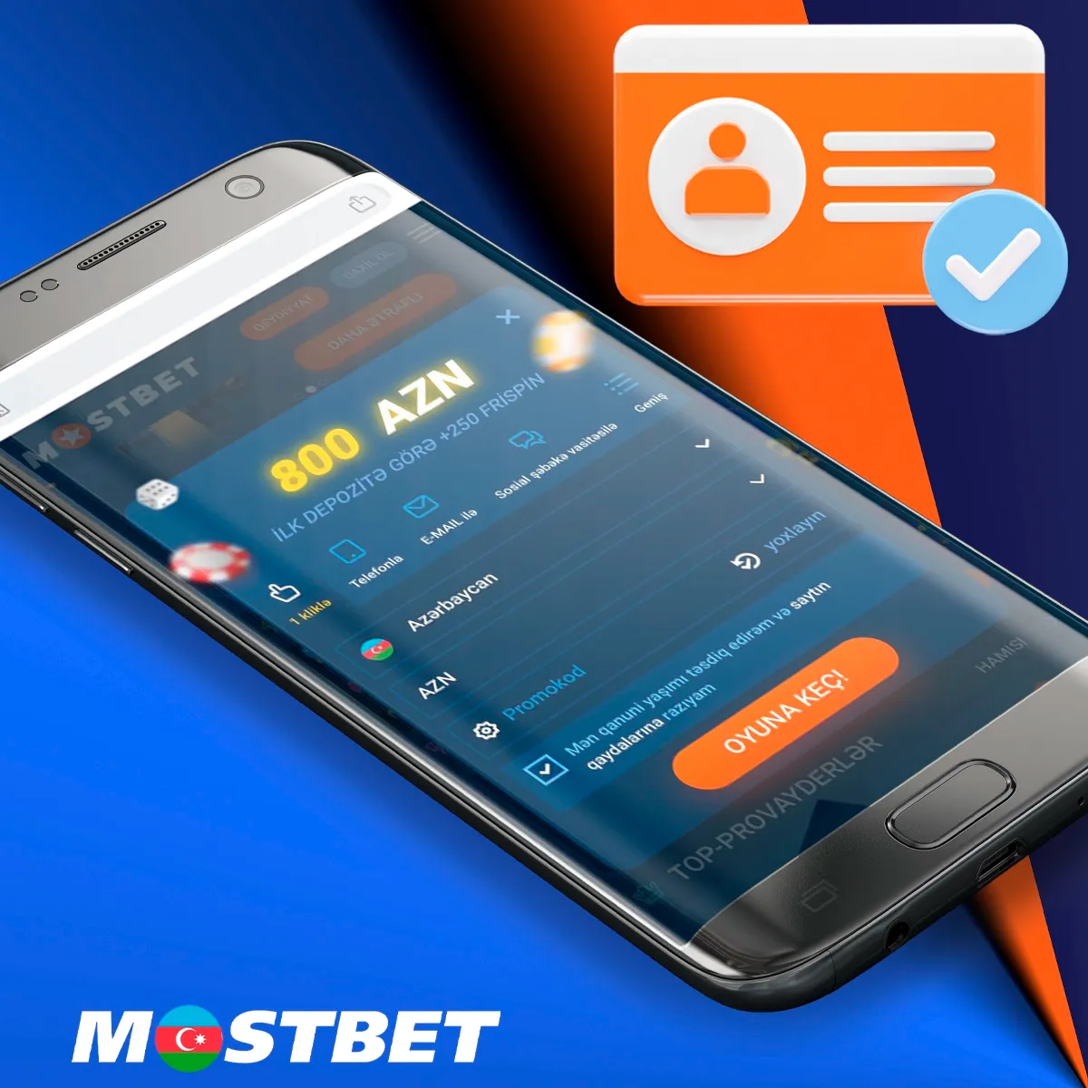 Mostbet mobil proqramı vasitəsilə qeydiyyat