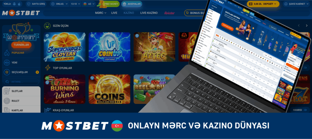 Mostbet Azərbaycan idman mərcləri və kazino