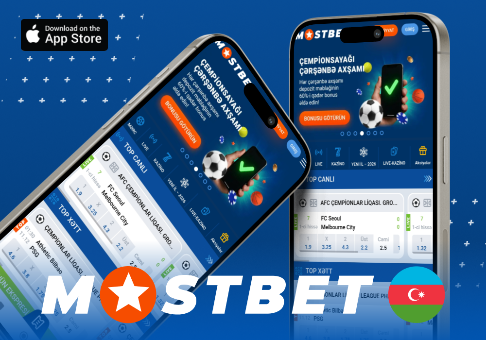 Azərbaycanda iOS üçün Mostbet tətbiqini yükləmək üçün təlimat